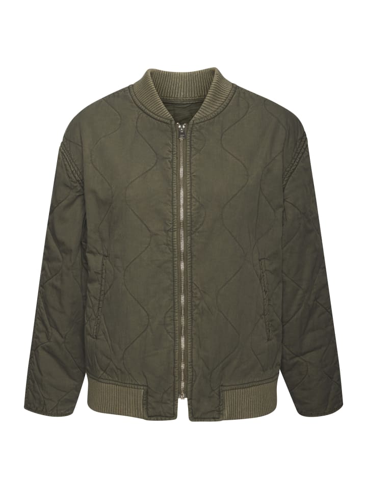 Стеганая куртка цвета хаки LASCANA
Стеганая куртка цвета хаки LASCANA