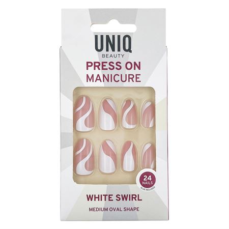 Искусственные ногти white swirl medium oval Uniq, количество 1шт.
Искусственные ногти white swirl medium oval Uniq, количество 1шт.