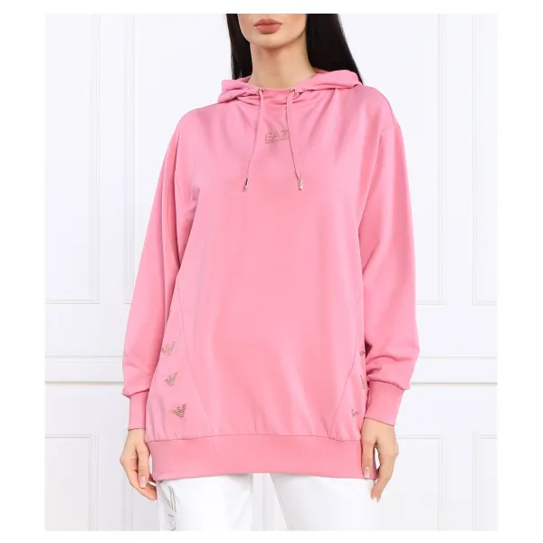 Толстовка оверсайз Ea7, розовый
Толстовка оверсайз Ea7, розовый