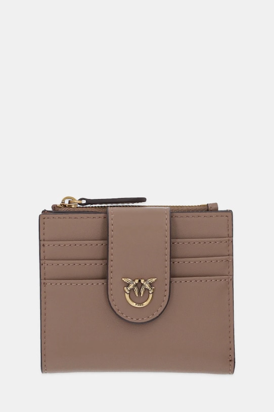 Кожаный кошелек Pinko, коричневый
Кожаный кошелек Pinko, коричневый