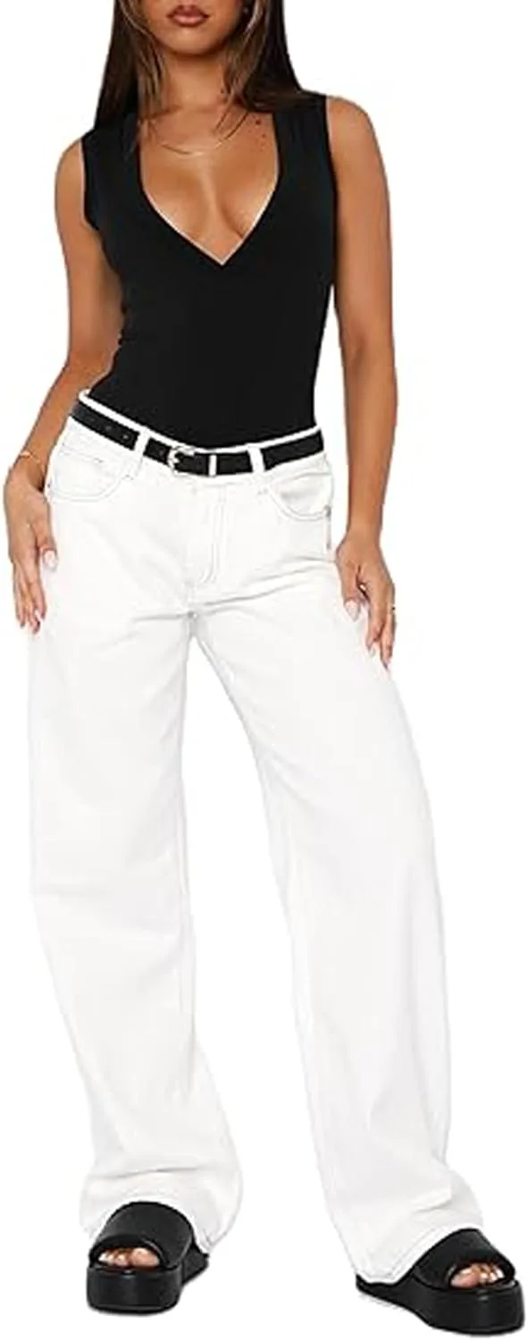 Женские джинсы Wide Leg Casual High Waist Baggy Denim Pants Y2K MBZJSDKHLK
Женские джинсы Wide Leg Casual High Waist Baggy Denim Pants Y2K MBZJSDKHLK