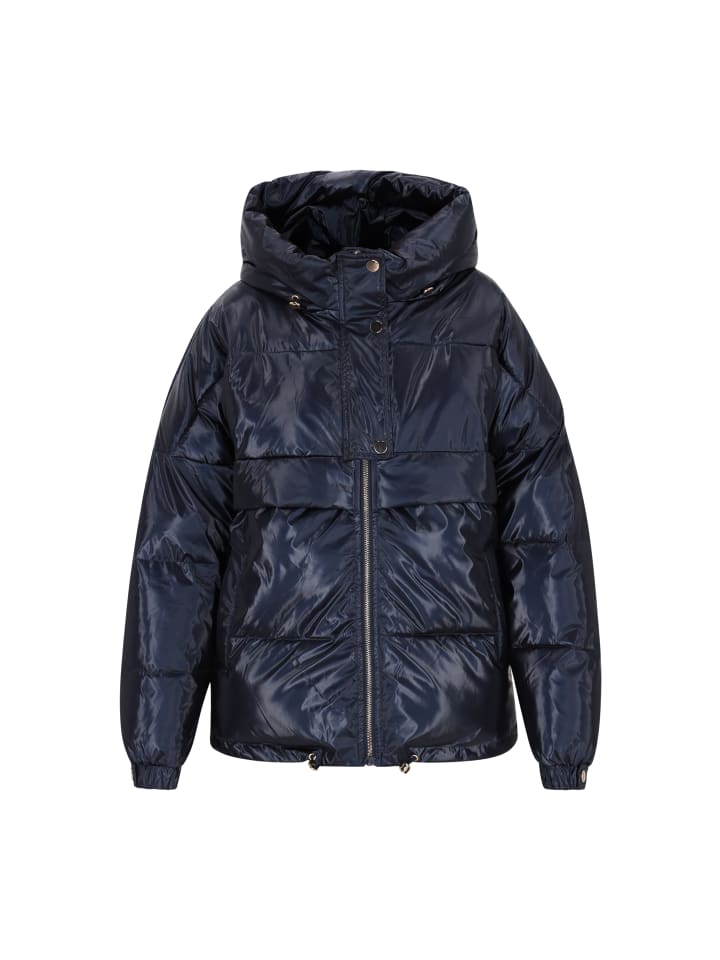 Женская куртка темно-синего цвета faina
Женская куртка темно-синего цвета faina