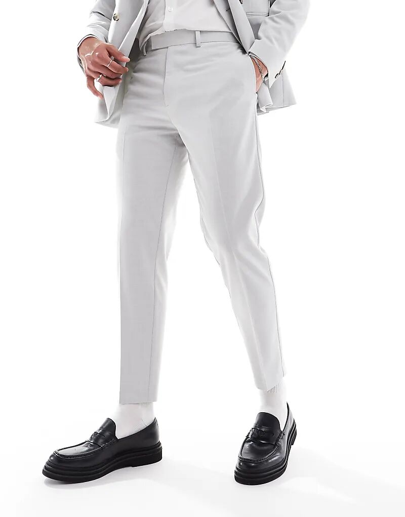 Зауженные брюки ASOS DESIGN ледяного серого цвета
Зауженные брюки ASOS DESIGN ледяного серого цвета