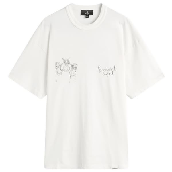 Футболка с изображением породистых собак, нарисованных от руки Represent, Flat White
Футболка с изображением породистых собак, нарисованных от руки Represent, Flat White