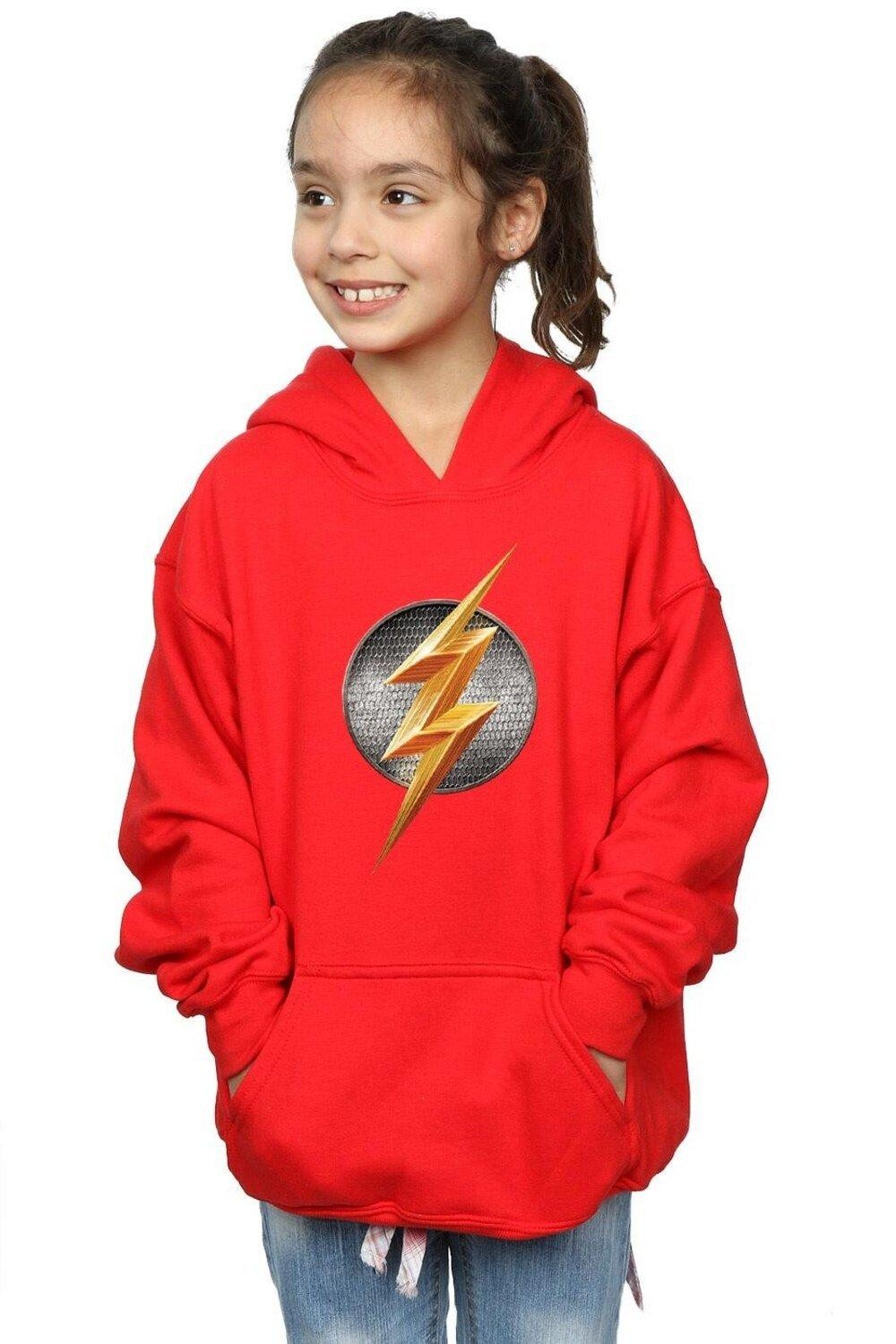 Толстовка с эмблемой Лиги справедливости из фильма DC Comics, красный
Толстовка с эмблемой Лиги справедливости из фильма DC Comics, красный