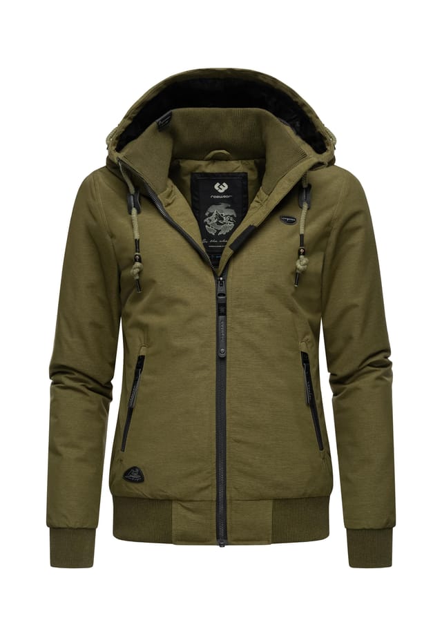 Зимняя куртка нагги меланж Ragwear, зеленый
Зимняя куртка нагги меланж Ragwear, зеленый