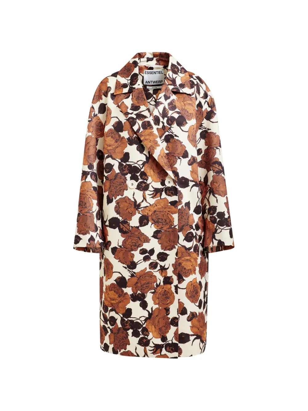 Двубортное пальто с цветочным принтом Junta Essentiel Antwerp, бежевый
Двубортное пальто с цветочным принтом Junta Essentiel Antwerp, бежевый