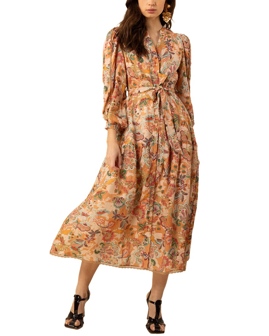 Платье Allie из льна от Hale Bob, бежевый
Платье Allie из льна от Hale Bob, бежевый