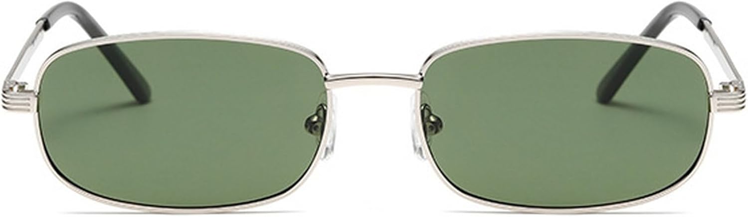 Ретро женские прямоугольные солнцезащитные очки, модные солнцезащитные очки в маленькой металлической оправе, зеленые солнцезащитные очки, трендовые мужские солнцезащитные очки UV400 mincl, Green
Ретро женские прямоугольные солнцезащитные очки, модные солнцезащитные очки в маленькой металлической оправе, зеленые солнцезащитные очки, трендовые мужские солнцезащитные очки UV400 mincl, Green