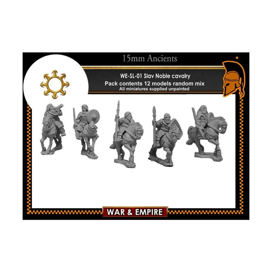 Кавалерия — благородная с копьем и щитом, War & Empire - Dark Ages Miniatures - Slav (15mm)
Кавалерия — благородная с копьем и щитом, War & Empire - Dark Ages Miniatures - Slav (15mm)
