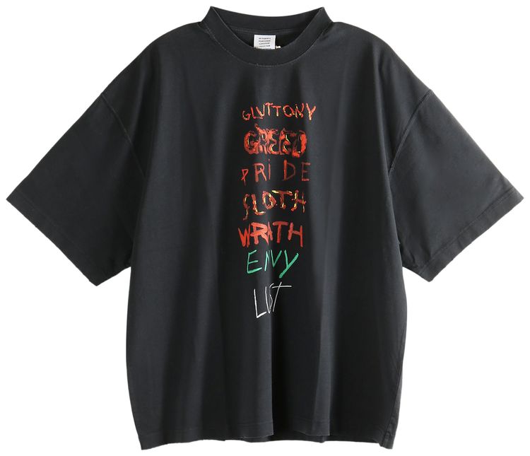Футболка Vetements 7 Sins, черная, Черный, Футболка Vetements 7 Sins, черная
Футболка Vetements 7 Sins, черная, Черный, Футболка Vetements 7 Sins, черная