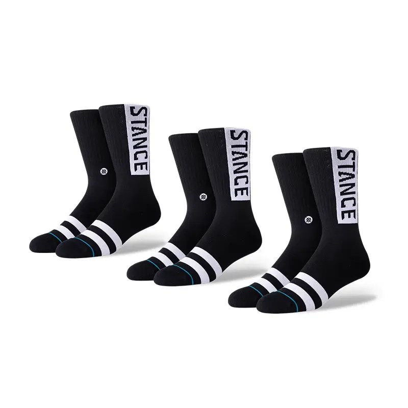 Набор унисекс носков Crew Stance, OG черный 3 Pack
Набор унисекс носков Crew Stance, OG черный 3 Pack