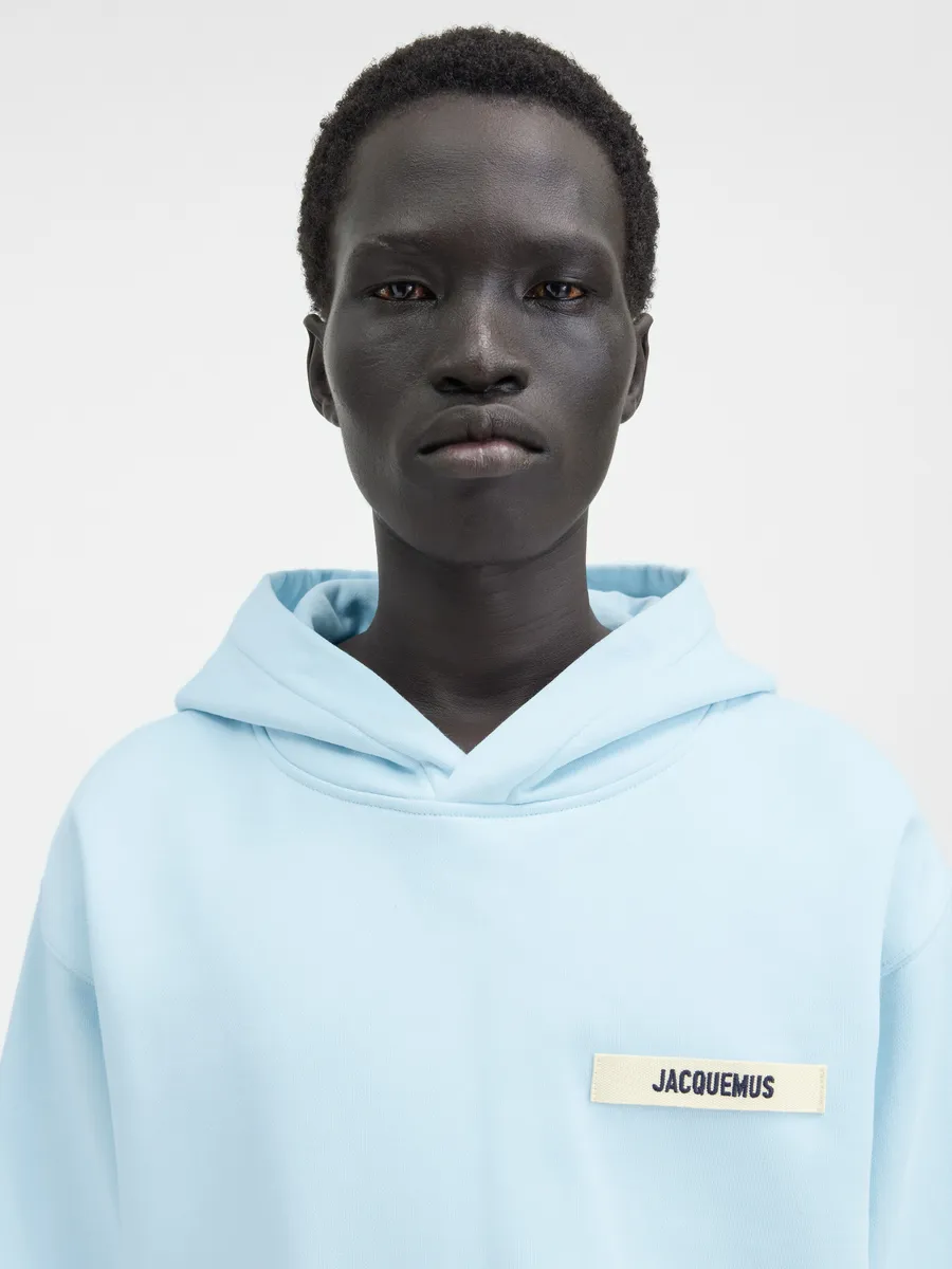 Толстовка с логотипом Grgrain Le Gr Grain Jacquemus, светло-голубой
Толстовка с логотипом Grgrain Le Gr Grain Jacquemus, светло-голубой