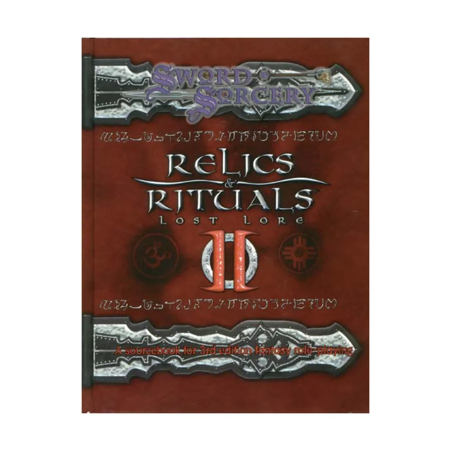Relics & Rituals II - Lost Lore, Scarred Lands (d20), твердый переплет
Relics & Rituals II - Lost Lore, Scarred Lands (d20), твердый переплет
