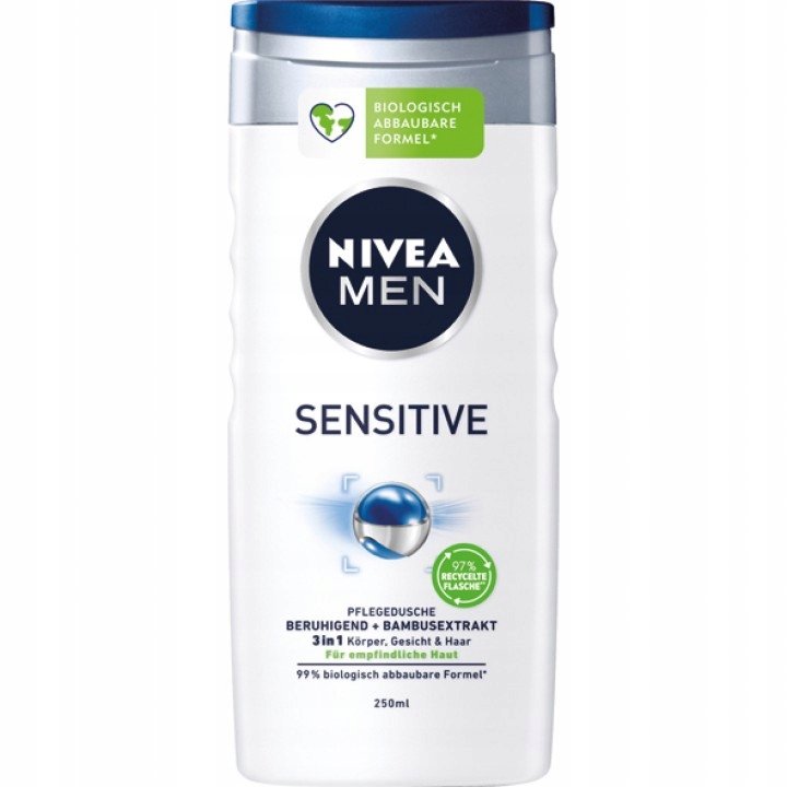 ГЕЛЬ ДЛЯ ДУША NIVEA MEN SENSITIVE 250 мл
ГЕЛЬ ДЛЯ ДУША NIVEA MEN SENSITIVE 250 мл