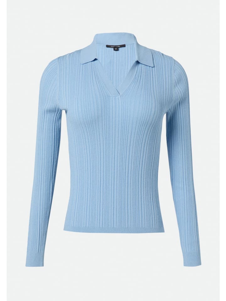 Вязаный свитер цвета 5084_светло-голубой comma
Вязаный свитер цвета 5084_светло-голубой comma