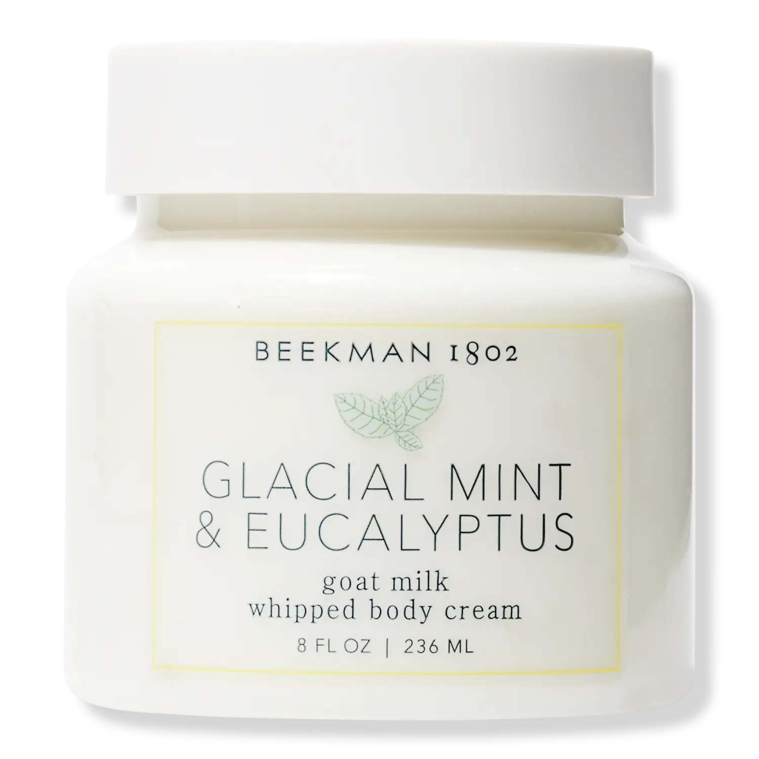 Взбитый крем для тела из козьего молока Beekman 1802, Glacial Mint & Eucalyptus
Взбитый крем для тела из козьего молока Beekman 1802, Glacial Mint & Eucalyptus