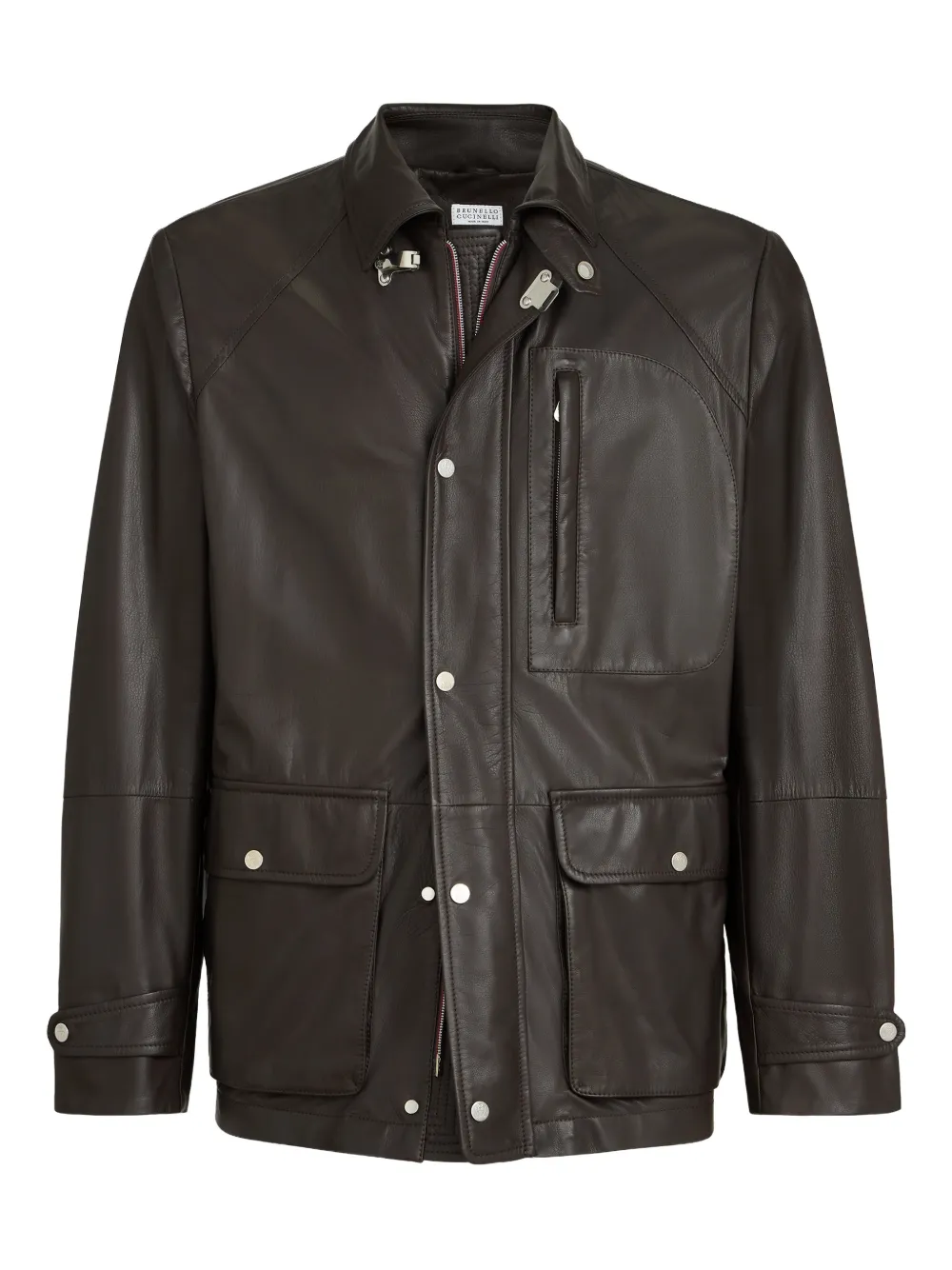 Куртка с карманами Brunello Cucinelli, коричневый
Куртка с карманами Brunello Cucinelli, коричневый