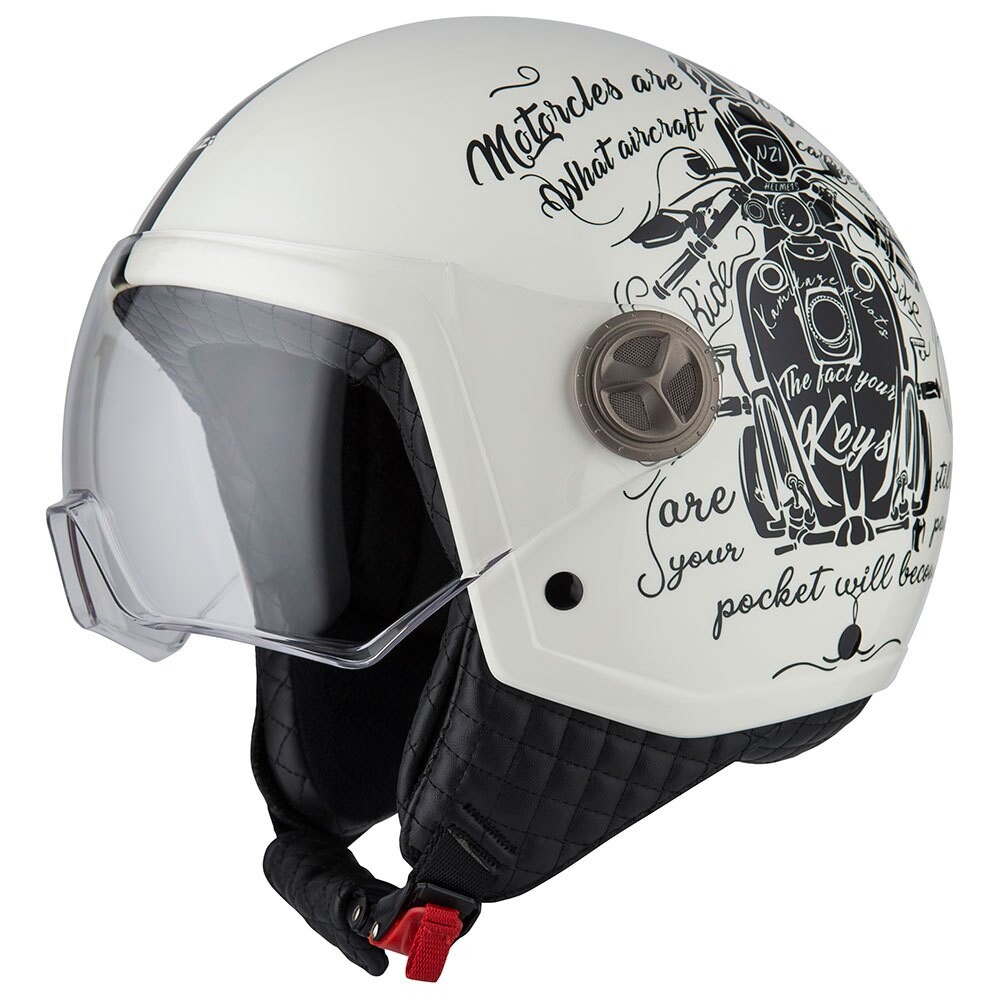 Открытый шлем Nzi Zeta 2, белый
Открытый шлем Nzi Zeta 2, белый