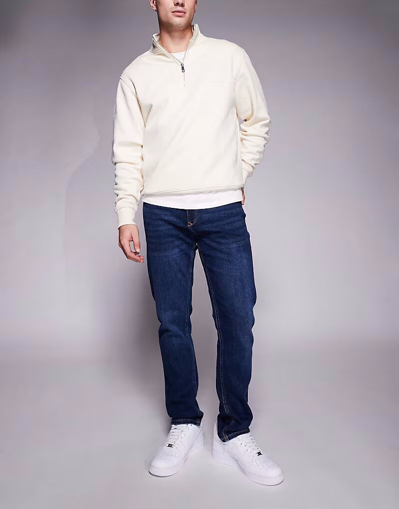 Джинсы облегающего кроя темно-синего цвета River Island
Джинсы облегающего кроя темно-синего цвета River Island