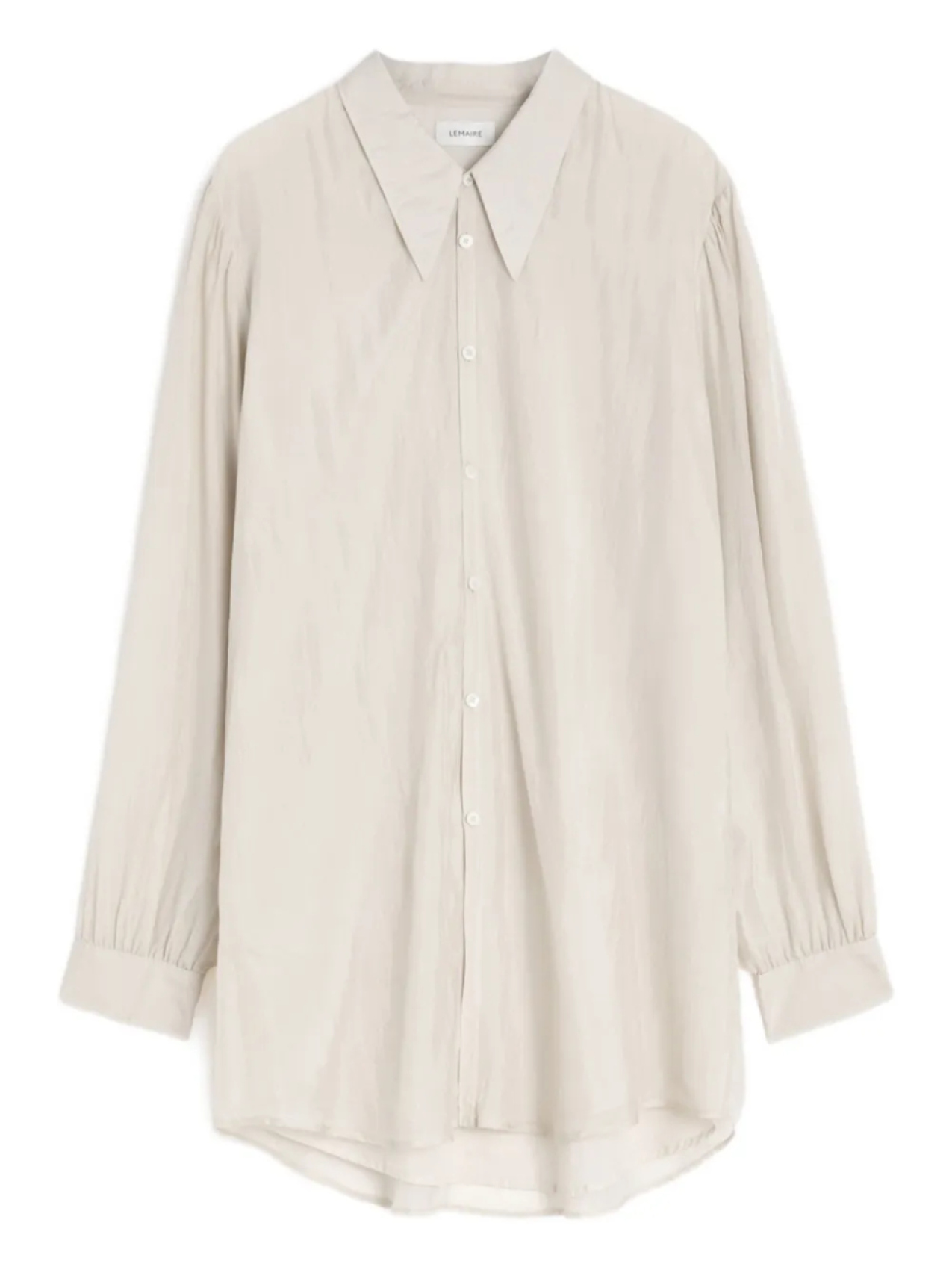Рубашка из шифона LEMAIRE, нейтральный
Рубашка из шифона LEMAIRE, нейтральный