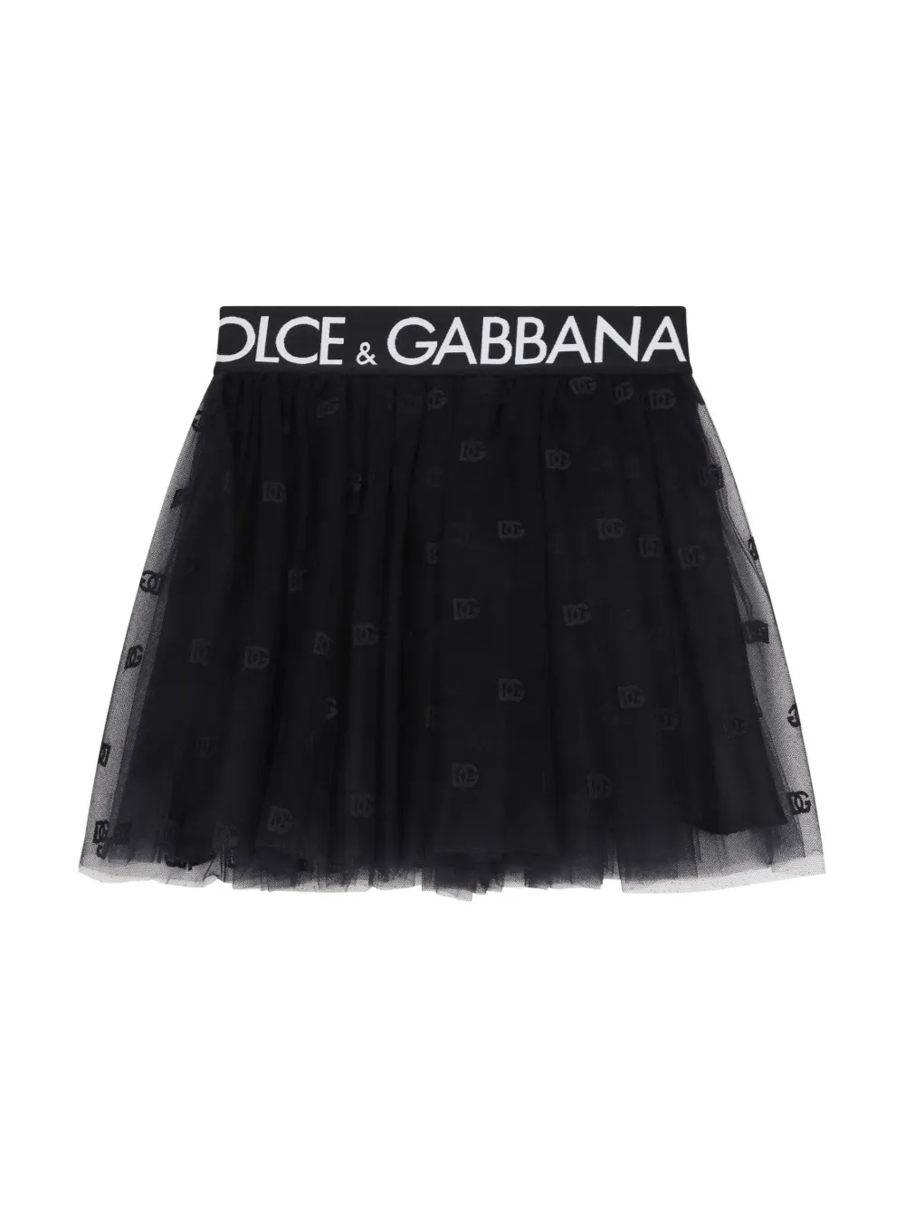 Юбка из тюля с логотипом Dolce & Gabbana Kids, синий
Юбка из тюля с логотипом Dolce & Gabbana Kids, синий