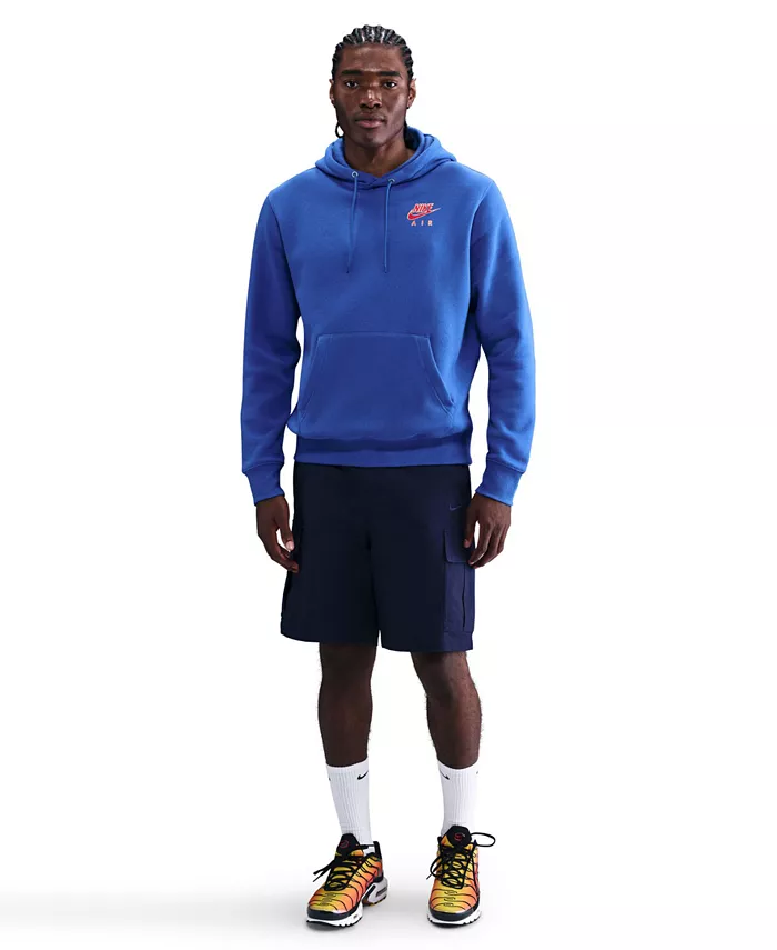 Мужская спортивная толстовка Club с флисовой подкладкой на манжете Nike, синий
Мужская спортивная толстовка Club с флисовой подкладкой на манжете Nike, синий