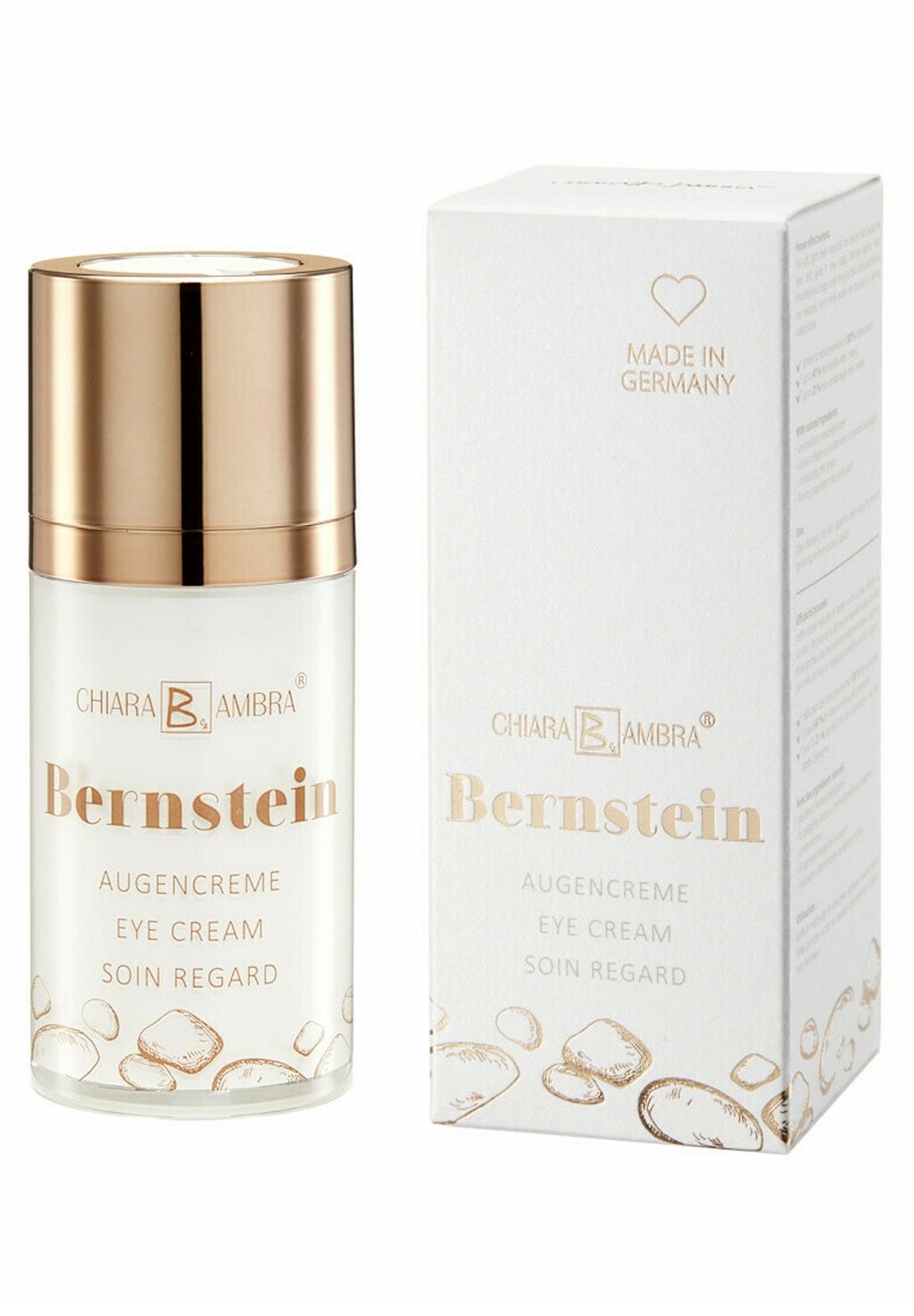 Уход за глазами CHIARA AMBRA BERNSTEIN AUGENCREME, цвет weiß
Уход за глазами CHIARA AMBRA BERNSTEIN AUGENCREME, цвет weiß