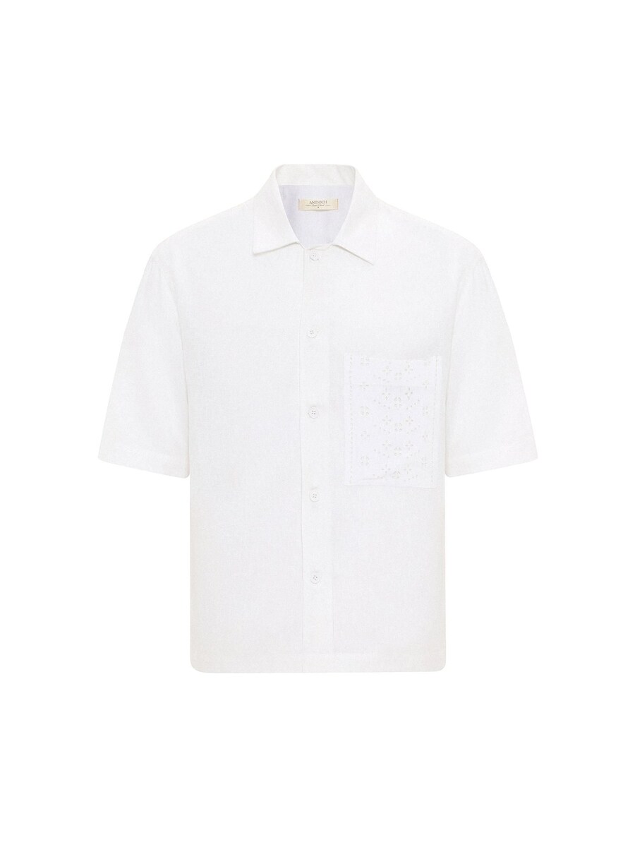 Рубашка на пуговицах Antioch Jonas, белый 
Рубашка на пуговицах Antioch Jonas, белый