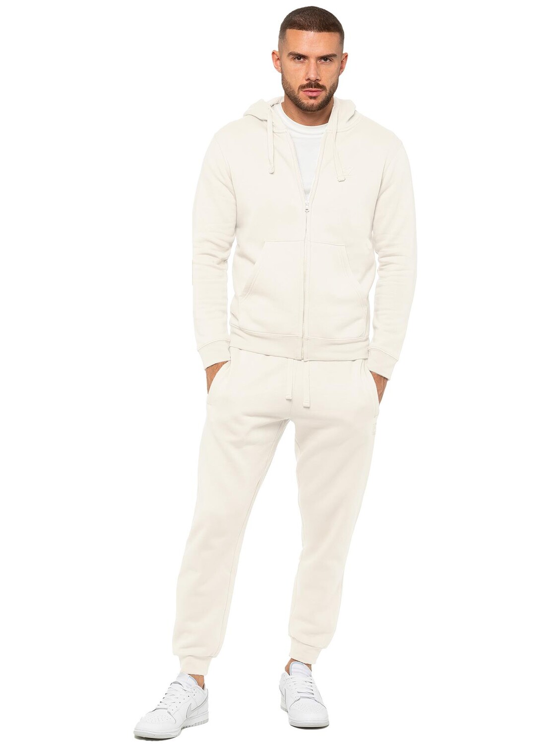 Спортивный костюм с толстовкой на молнии Enzo, белый
Спортивный костюм с толстовкой на молнии Enzo, белый
