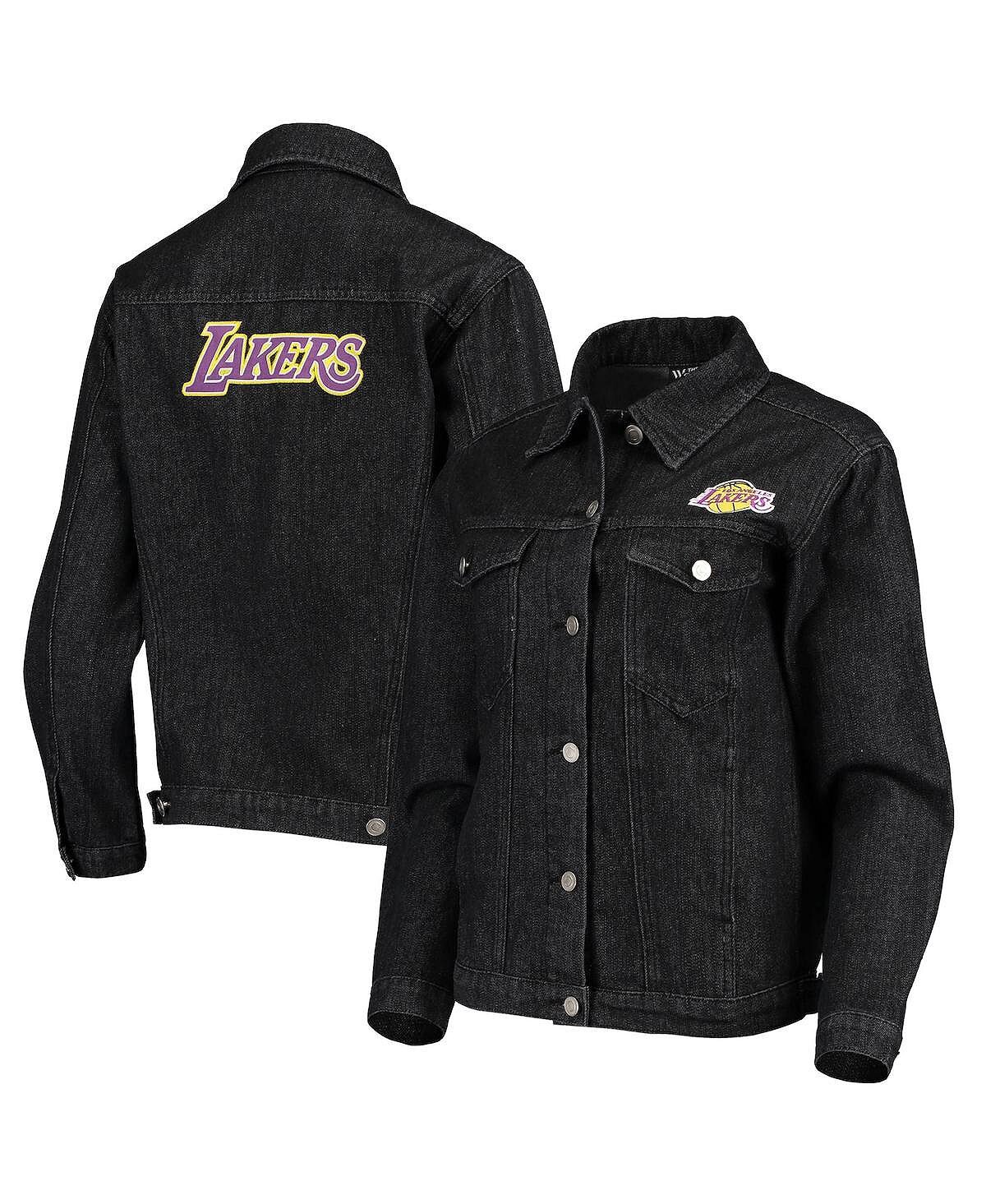 Женская черная джинсовая куртка на пуговицах с нашивками Los Angeles Lakers The Wild Collective, черный
Женская черная джинсовая куртка на пуговицах с нашивками Los Angeles Lakers The Wild Collective, черный
