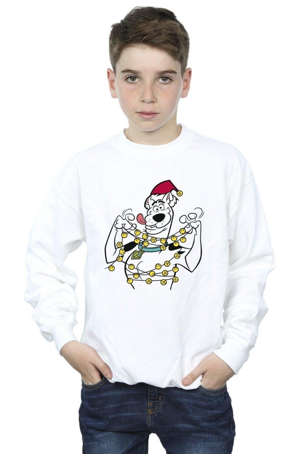 Толстовка с рождественскими колокольчиками Scooby Doo, белый
Толстовка с рождественскими колокольчиками Scooby Doo, белый