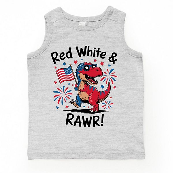 Красная, белая и rawr детская майка The Juniper Shop
Красная, белая и rawr детская майка The Juniper Shop