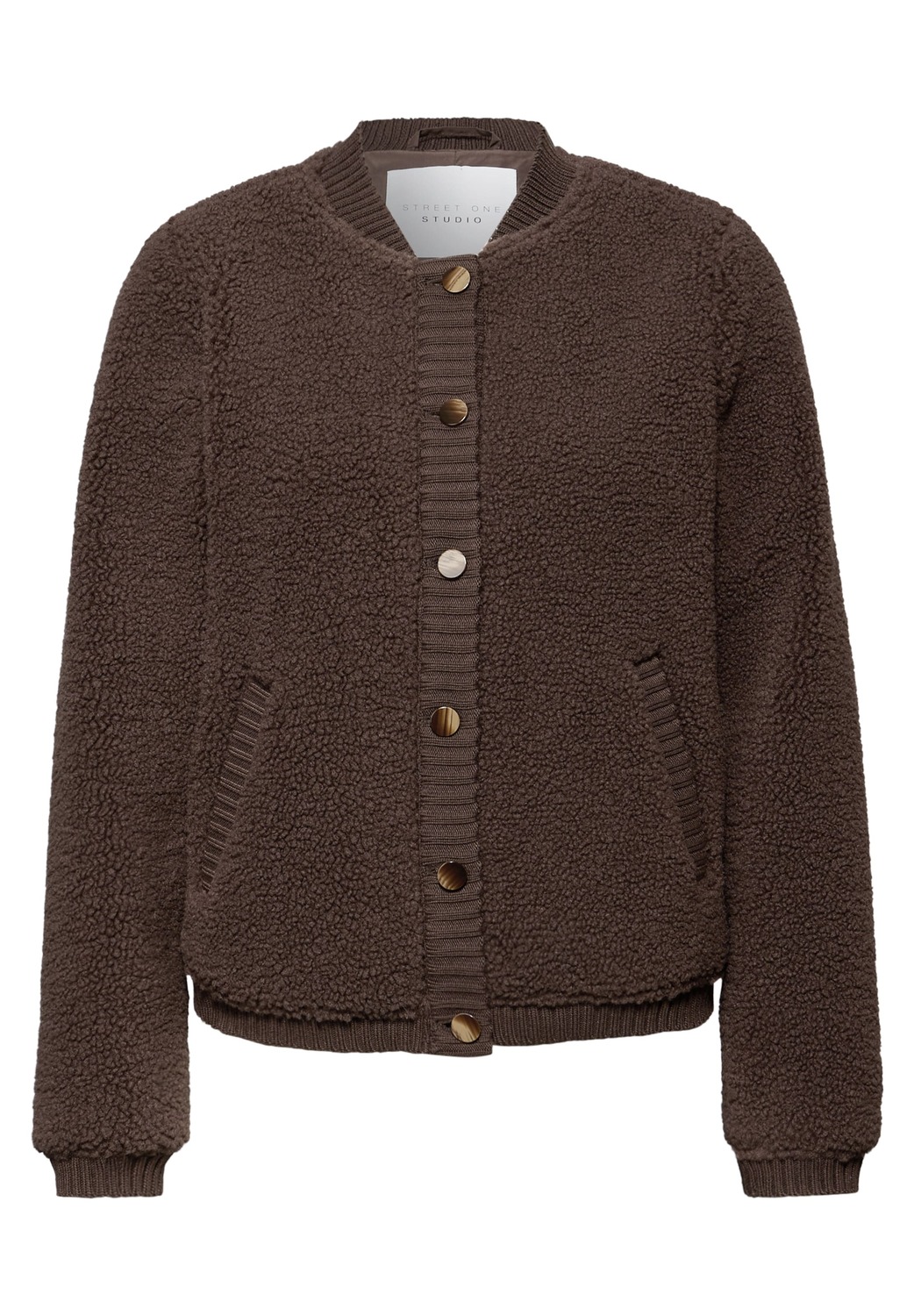 Street One Studio Куртка для межсезонья в темно-коричневом цвете
Street One Studio Куртка для межсезонья в темно-коричневом цвете
