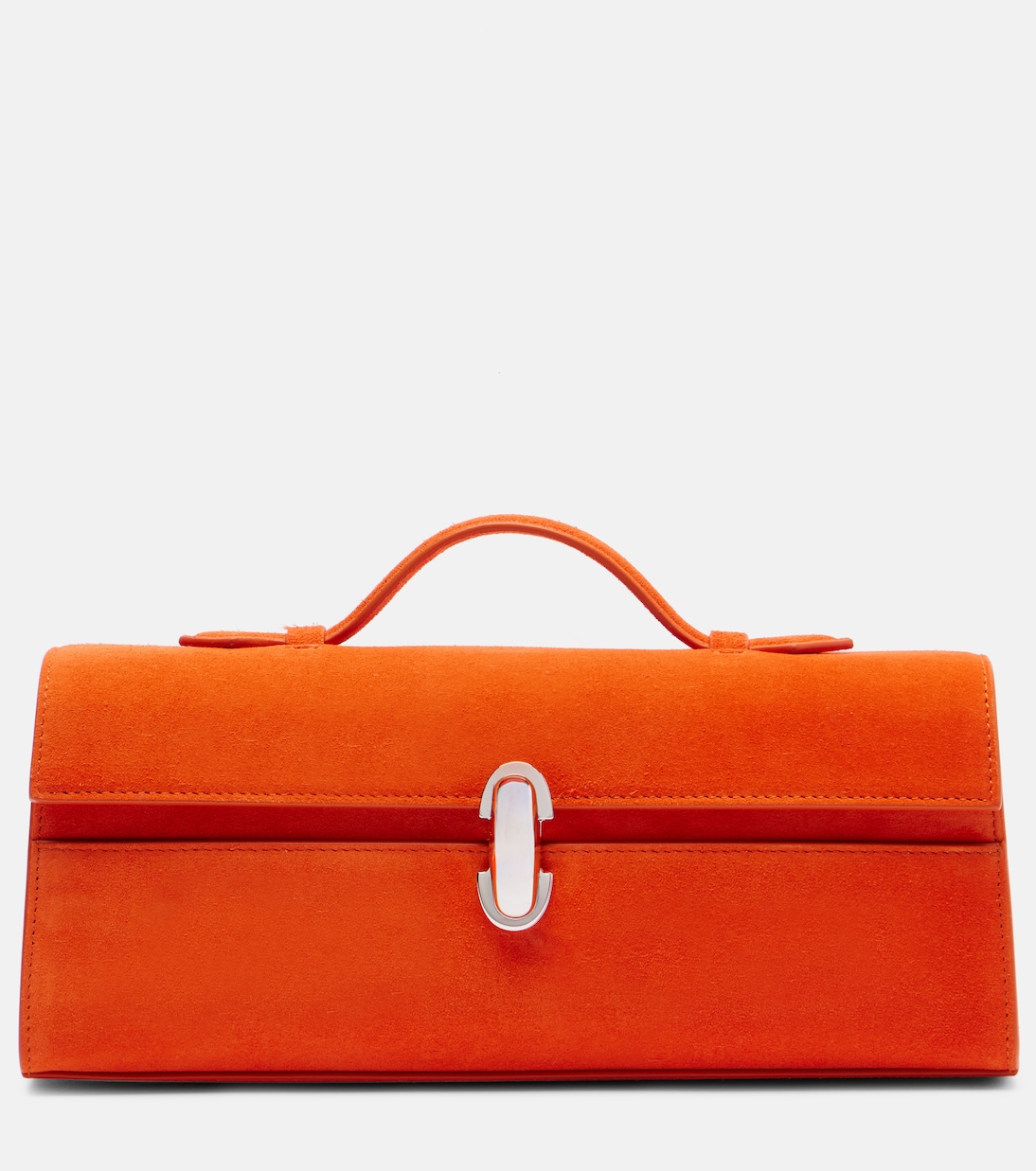 Сумка-тоут из замши Slim Symmetry Savette, Tangerine
Сумка-тоут из замши Slim Symmetry Savette, Tangerine