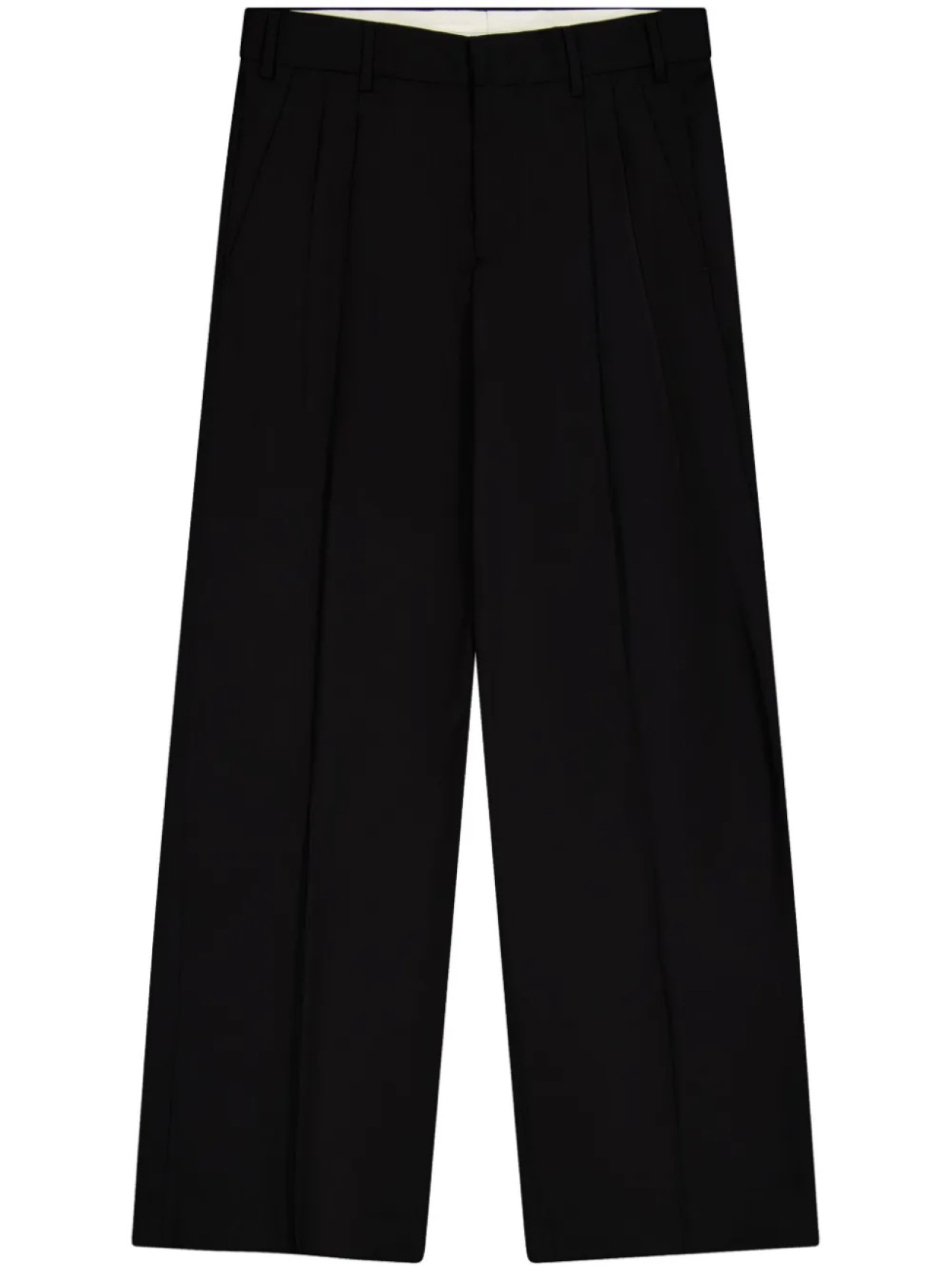 Laneus широкие брюки из вирджинской шерсти, черный
Laneus широкие брюки из вирджинской шерсти, черный