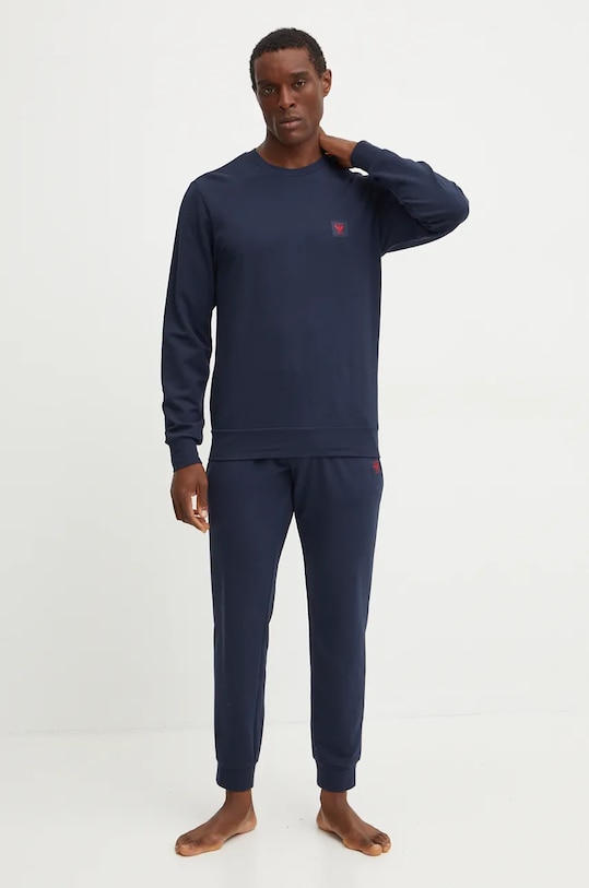 Спортивный костюм lounge Emporio Armani Underwear, темно-синий
Спортивный костюм lounge Emporio Armani Underwear, темно-синий