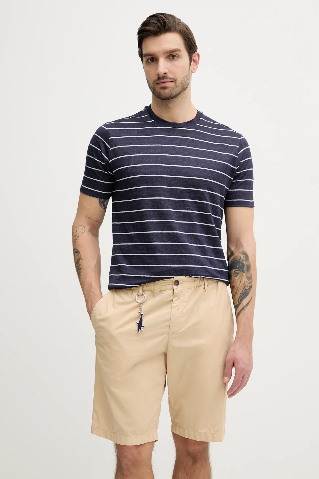 Футболка из льна Paul&Shark, темно-синий
Футболка из льна Paul&Shark, темно-синий