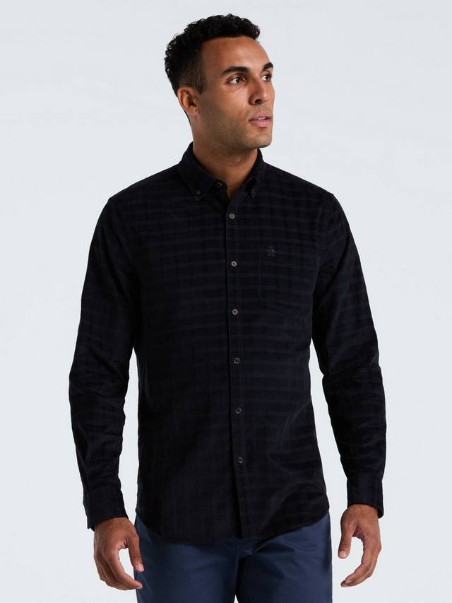 Хлопковая клетчатая рубашка из вельвета Original Penguin
Хлопковая клетчатая рубашка из вельвета Original Penguin