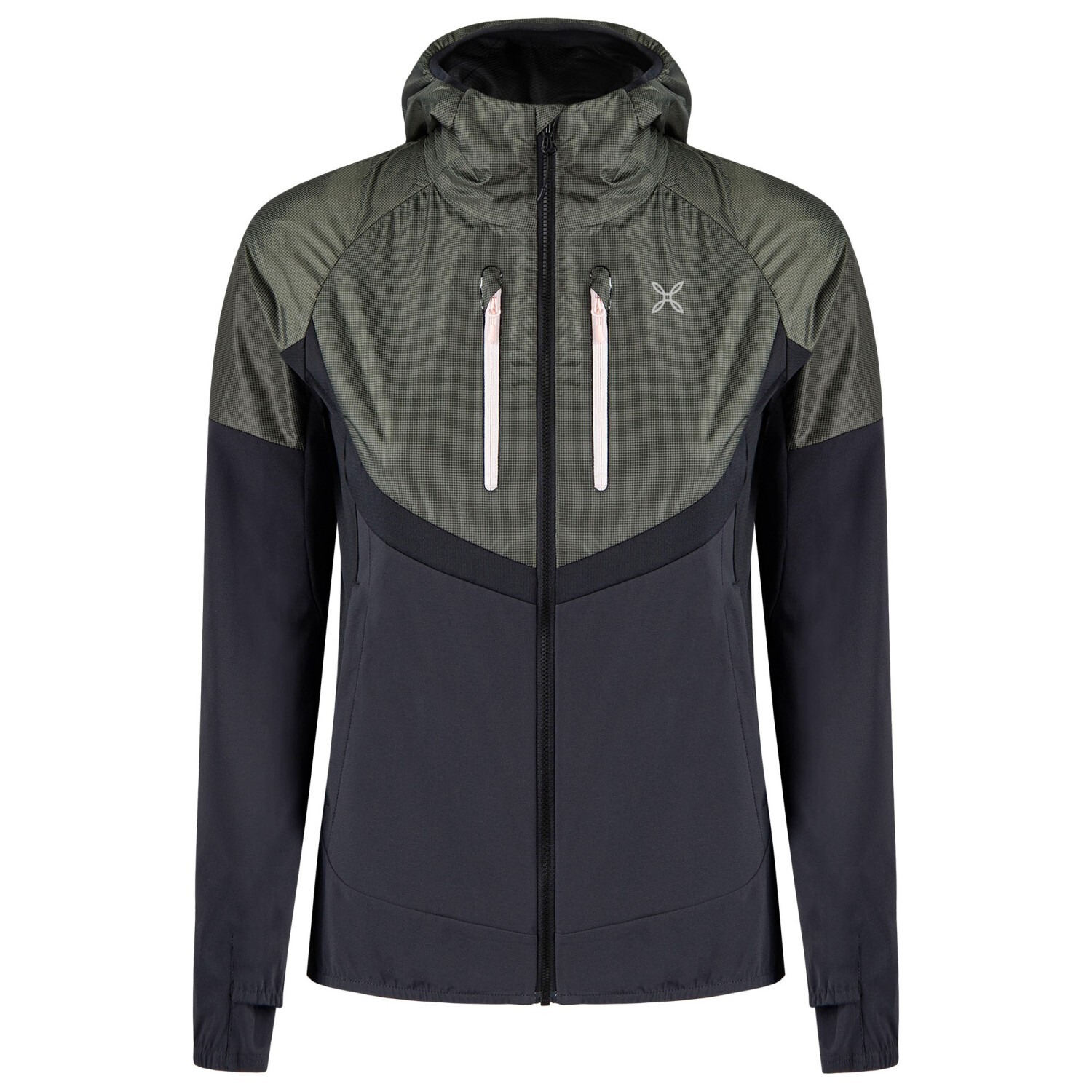 Куртка из синтетического волокна Montura Women's Spitze Hybrid, цвет Ardesia/Verde Salvia
Куртка из синтетического волокна Montura Women's Spitze Hybrid, цвет Ardesia/Verde Salvia