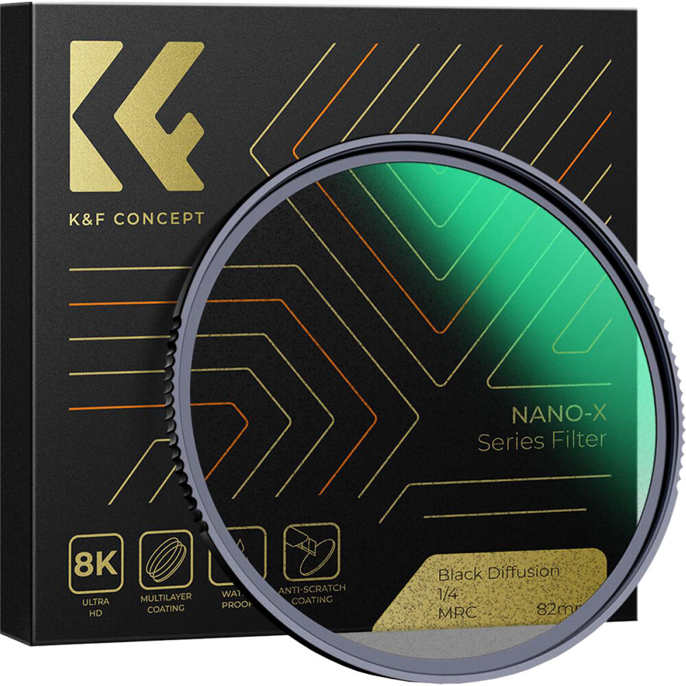 Фильтр K&F Concept Nano-X Series Black Diffusion Filter KF01.1482
Фильтр K&F Concept Nano-X Series Black Diffusion Filter KF01.1482