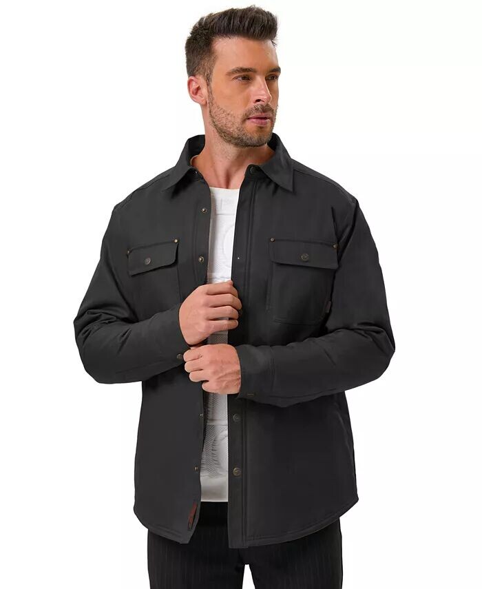 Мужская утепленная куртка-рубашка Rover Hawke & Co., черный
Мужская утепленная куртка-рубашка Rover Hawke & Co., черный