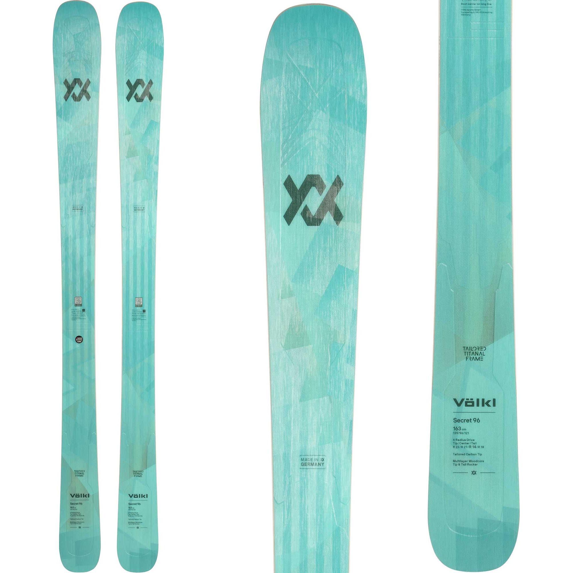 Женские лыжи Secret 96 '25 Volkl, Green
Женские лыжи Secret 96 '25 Volkl, Green