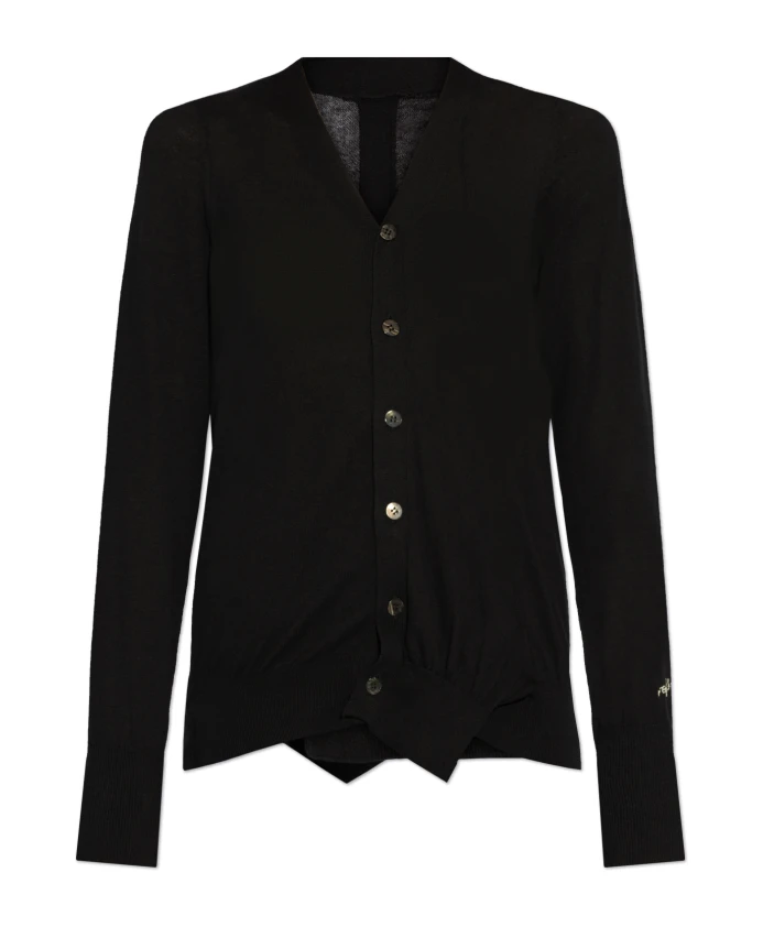 Кардиган с логотипом Yohji Yamamoto, черный
Кардиган с логотипом Yohji Yamamoto, черный