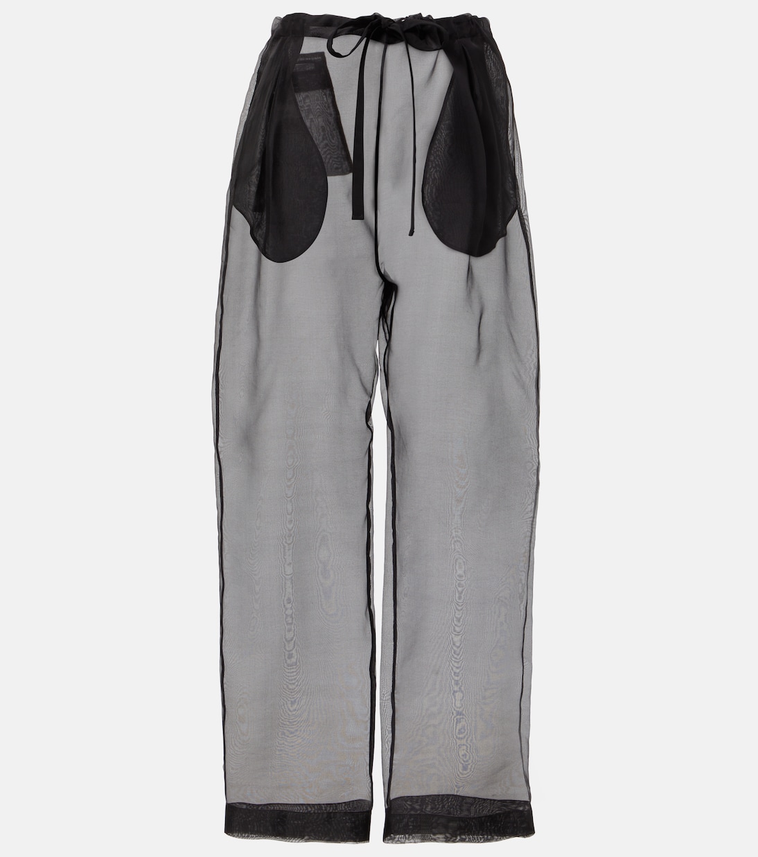 Трентон брюки с широкими штанинами из органзы с добавлением шелка Khaite, черный
Трентон брюки с широкими штанинами из органзы с добавлением шелка Khaite, черный