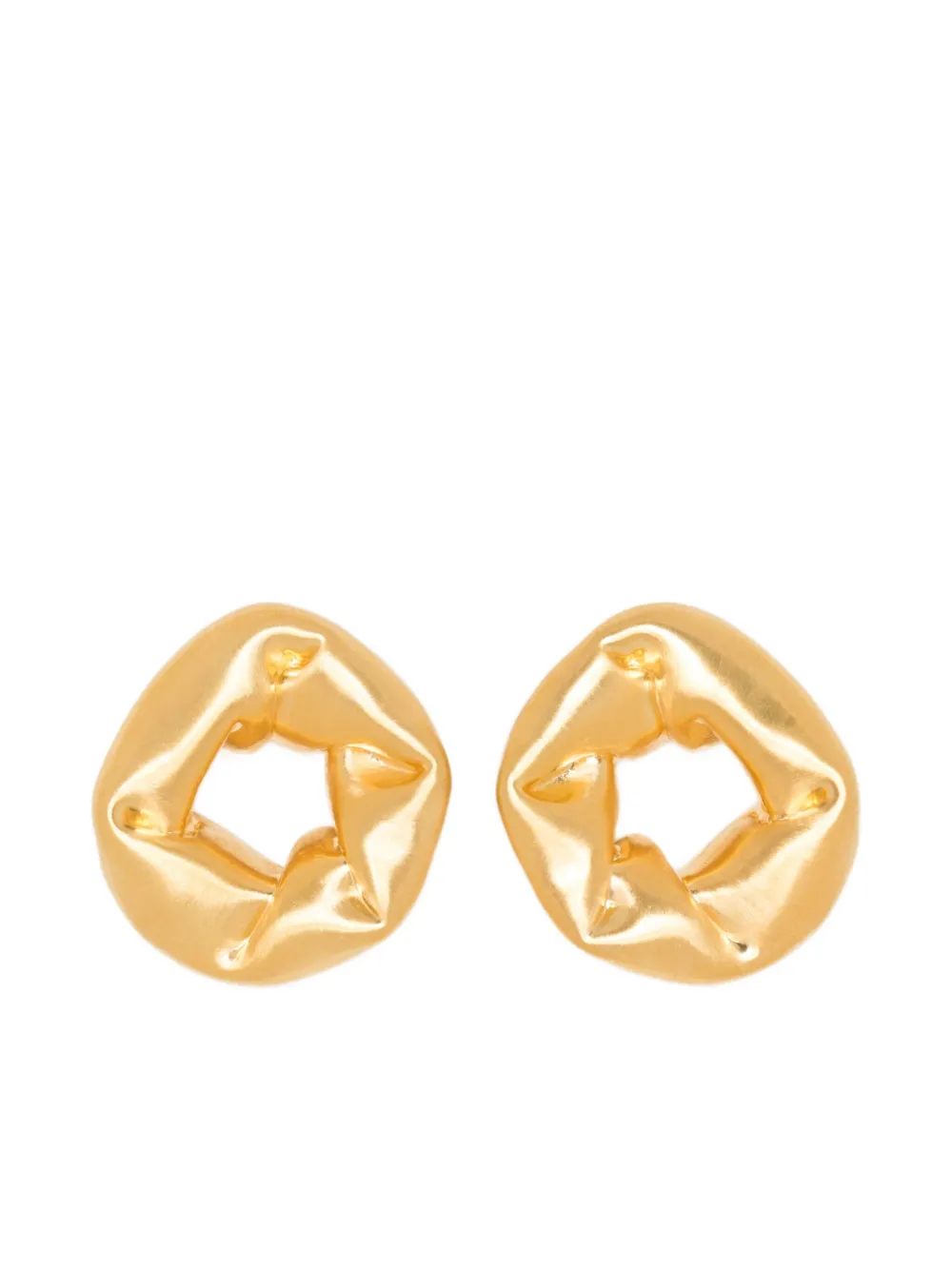 Серьги-скранчи оверсайз Completedworks, золотистый
Серьги-скранчи оверсайз Completedworks, золотистый