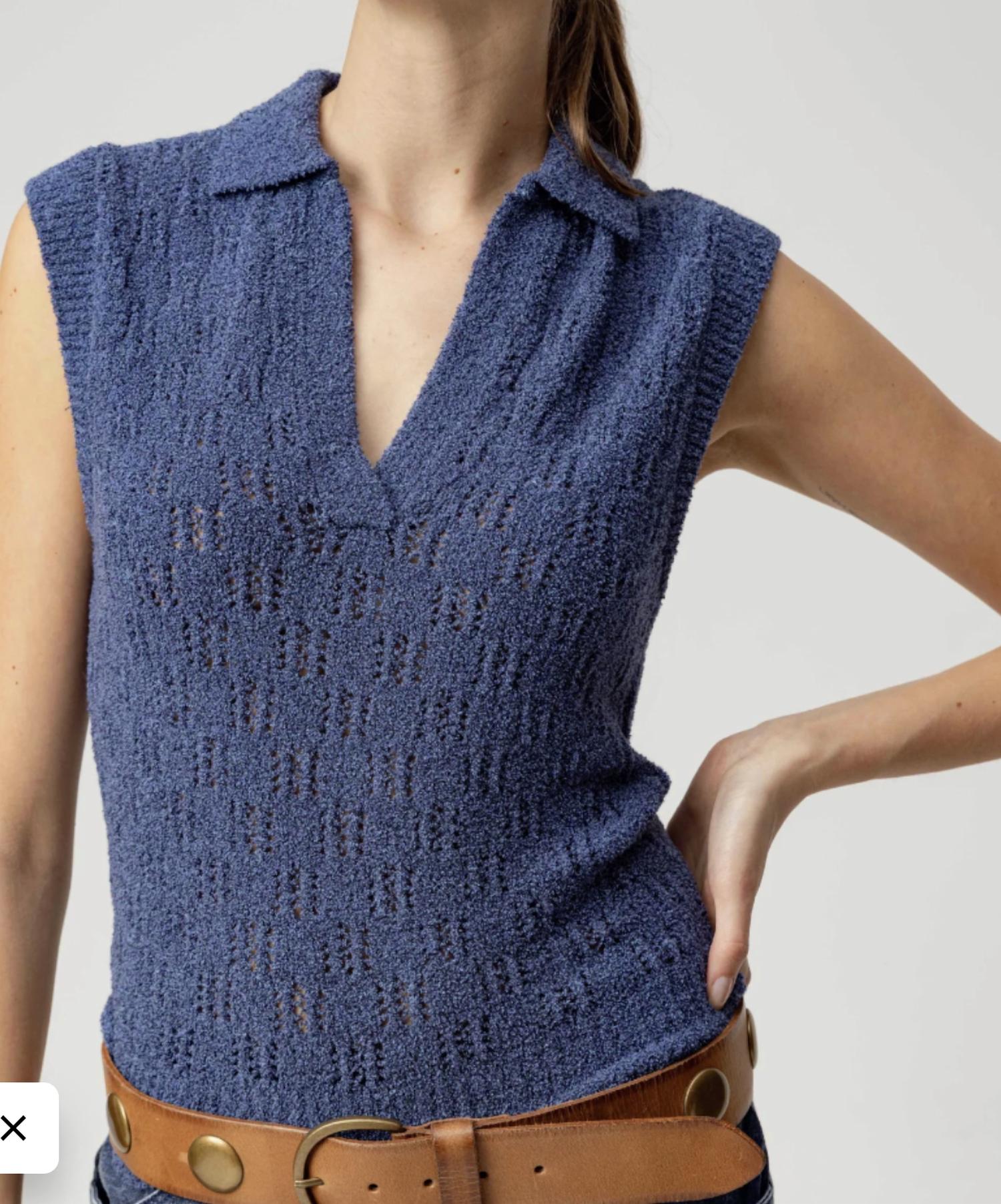 Топ Estella в темно-синем цвете Marled sundays
Топ Estella в темно-синем цвете Marled sundays