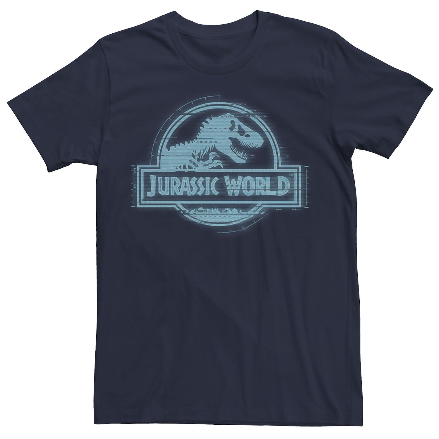 Мужская футболка с логотипом Jurassic World System Breach Licensed Character, синий
Мужская футболка с логотипом Jurassic World System Breach Licensed Character, синий