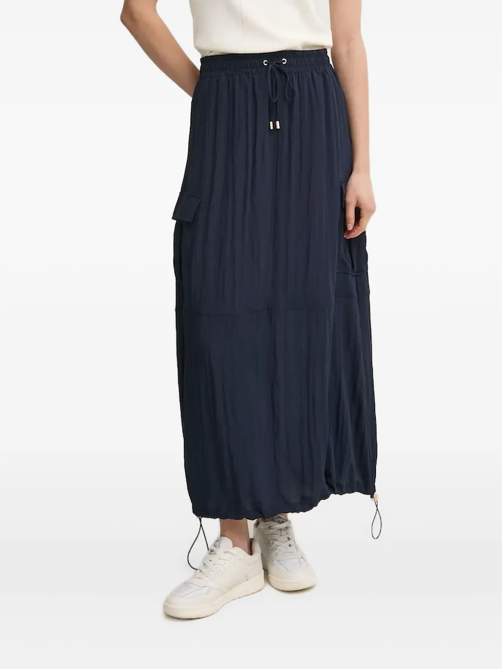 Юбка с карманами-карго и завязками LIU JO, синий
Юбка с карманами-карго и завязками LIU JO, синий