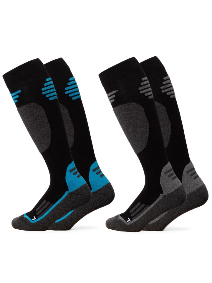 Occulto Набор из 2 лыжных носков из мериносовой шерсти Toni серо-розового цвета
Occulto Набор из 2 лыжных носков из мериносовой шерсти Toni серо-розового цвета